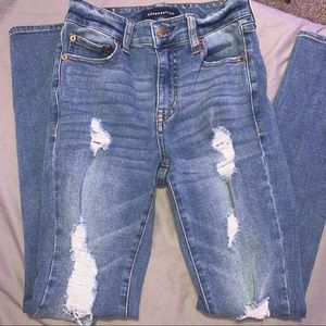 aeropostale high rise jegging